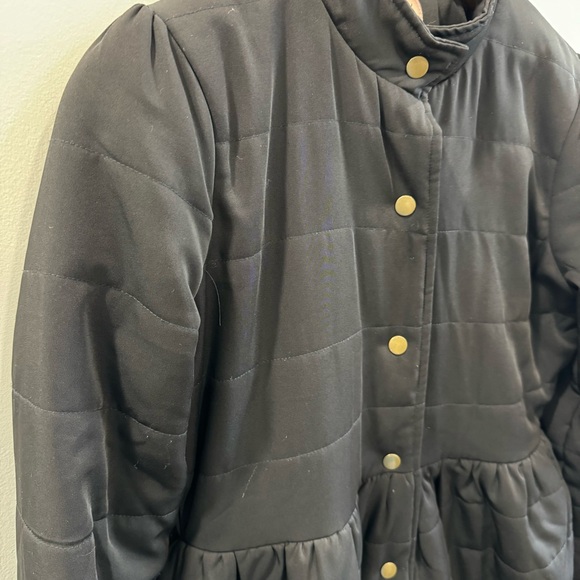 Tulle Fit & Flare Coat - Picture 2 of 9